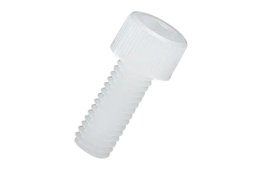 PVDF (樹脂製) 六角穴付きボルト(キャップスクリュー) (SPV-C-VA/ばら見積品)(乳白)(NBK製)